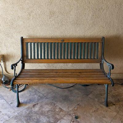 Outdoor bench