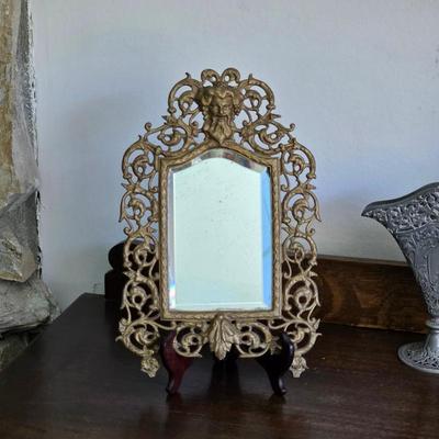 PE Guerin antique vanity mirror