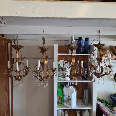 Vintage chandeliers