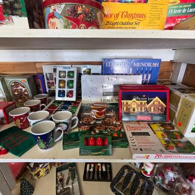 Christmas decorations, holiday decorations, vintage Christmas decorations