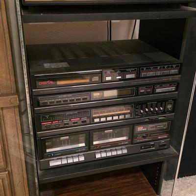 Sale Photo Thumbnail #128: Vintage GE rack audio system