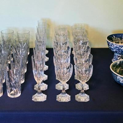 Gorham crystal glasses