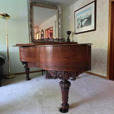 Wm Knabe and Co 1892 Eastlake Parlor Grand Piano