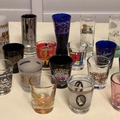 MMM101 Fabulous Las Vegas Shot Glass Collection 