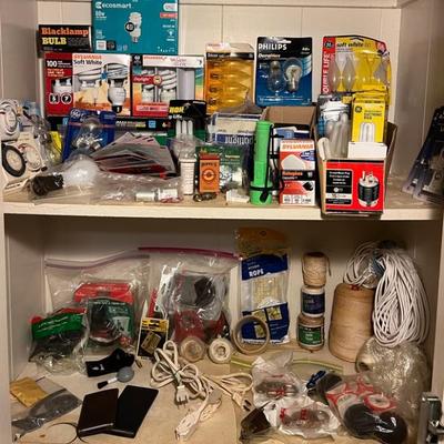 MMM165 Mystery Lightbulbs & Other Homegoods Utility Lot