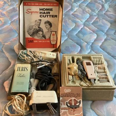 MMM150 Vintage Massager & Hair Clippers