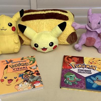 MMM126 Pokémon Plushies & Books