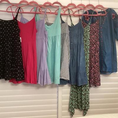MMM074 Nine Women’s Summer Dresses Size L-XL
