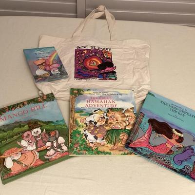MMM005 Diana Hansen-Young Mango Hill Hardcover Children’s Books & Tote Bag