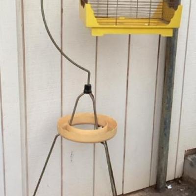 MMM225 Vintage Birdcage With Metal Stand