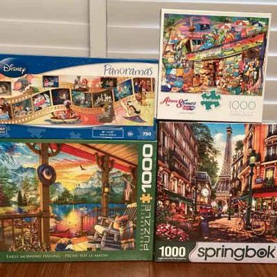 MMM050 Four Fun Jigsaw Puzzles New 