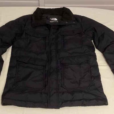 MMM018 Men’s The North Face Black Puffy Down Jacket Size S