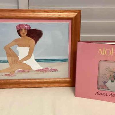 MMM004 Diana Hansen-Young Koa Framed Print, Book & Mug