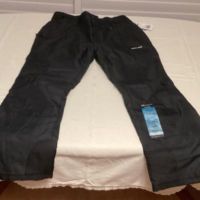 MMM021 Women’s Arctix Black Insulated Snow Pants Size XL New