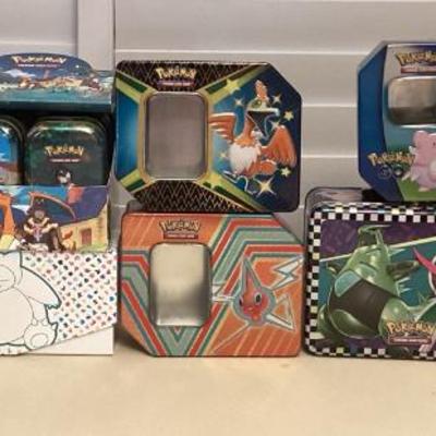 MMM112 Pokémon Storage Tins & Boxes