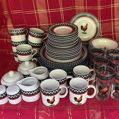International Tableworks, BobTimberlake, Ella’s Rooster China Set