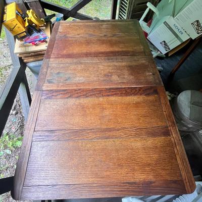 Extendable Wood Dining Table