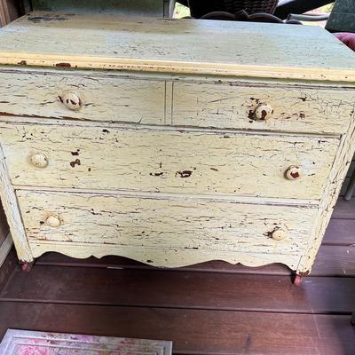 Small Chest Of Drawers Appears To Be Solid Wood