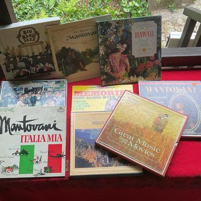 Lot of Records From 50’s and 60’s & Big Band Jazz Cassettes 