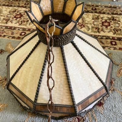 Hanging Chandelier Light - Not Tested