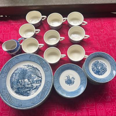 Royal Dinnerware Made In USA - 41 Pieces