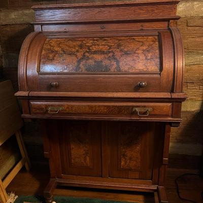 Antique Roll top Desk