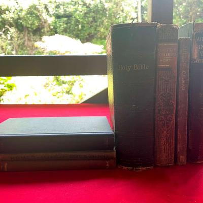 A Collection of Vintage Volumes: Holy Scripture, Classical Studies, & More