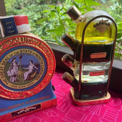 Lot Of 2 Alcohol Containers