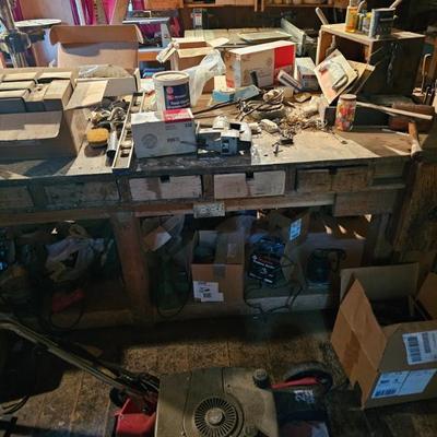 Wood Shop Tools and Supplies