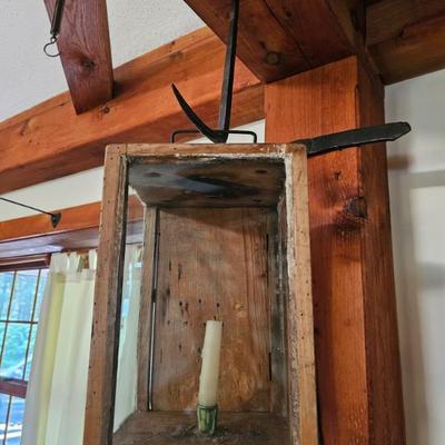 Wooden Candle Box