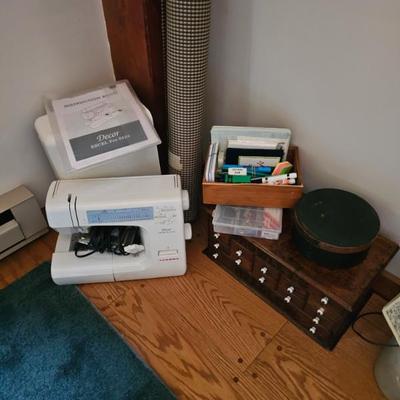 Sewing Machine and supplies