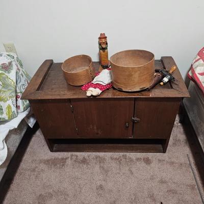 Wood Cabinet, Round Wooden Boxes
