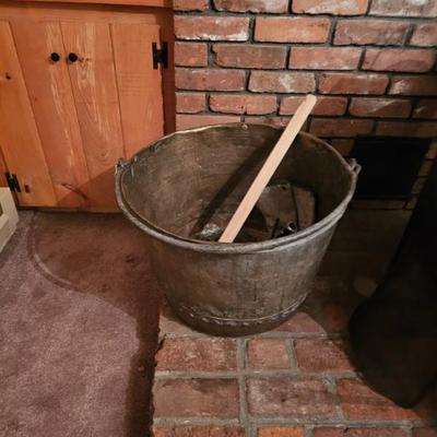 Metal Fireplace Bucket