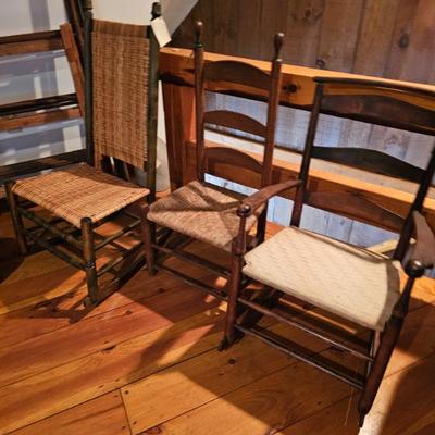 Wood Chairs, Wood Rocking Chair