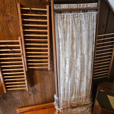 Wood Privacy Panel, Wooden Racks
