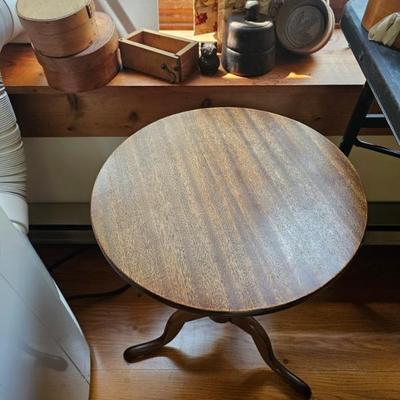 Wood Side Table, End Table