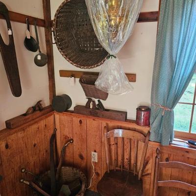 Wood Chair, Horse Hames, Woodworker Plane