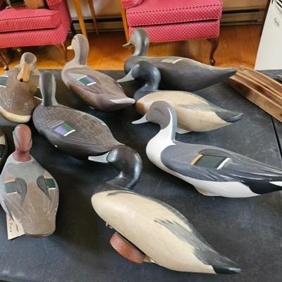 Wood Carved Duck Decoys