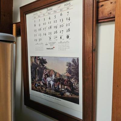 Framed Calendar