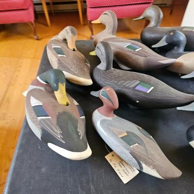Wood Carved Duck Decoys