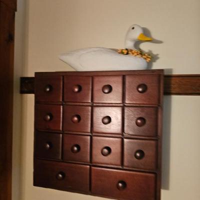 Hanging Wooden Drawers