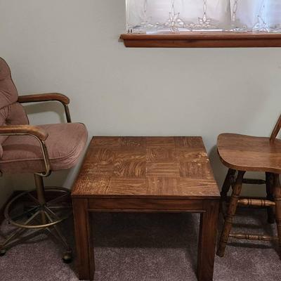 Table And Stools