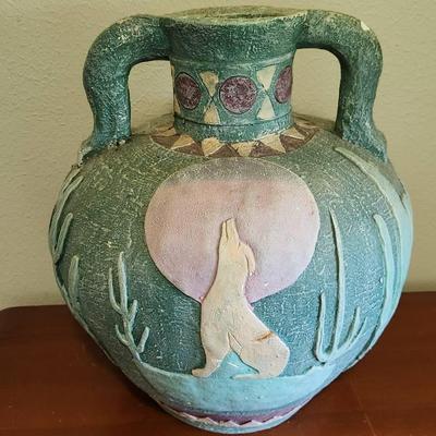 Southwest Plaster Vase