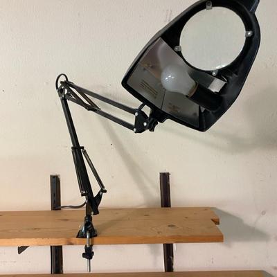 Magnifying Clamp Lamp