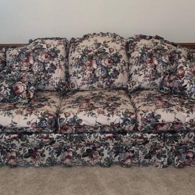 Floral Couch 