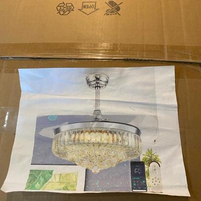 Crystal Light Fan 