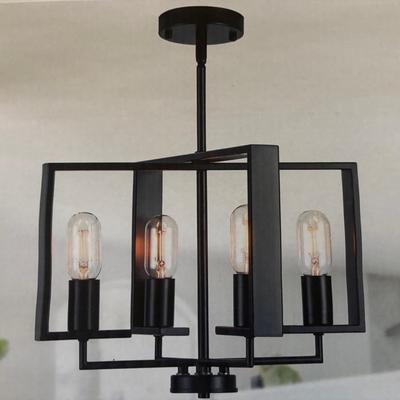 Black Metal Chandelier