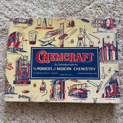 1930’s Chemcraft Chemistry Set 
