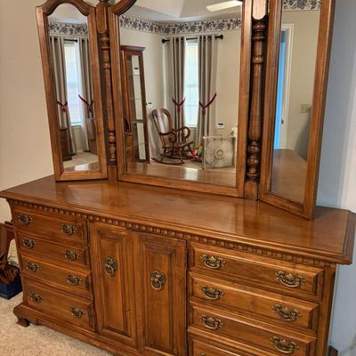 Mirrored Dresser