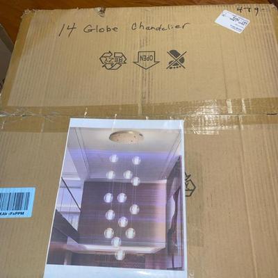 14 Globe Chandelier 
